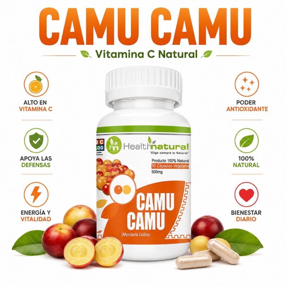 CAMU CAMU HEALTHNATURAL 500MG