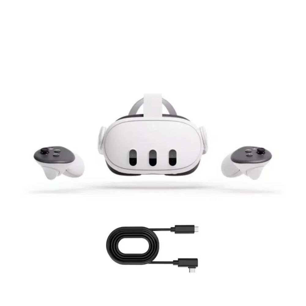 Gafas VR Meta Quest 3 512GB con Pack Cable Link de 5 Metros