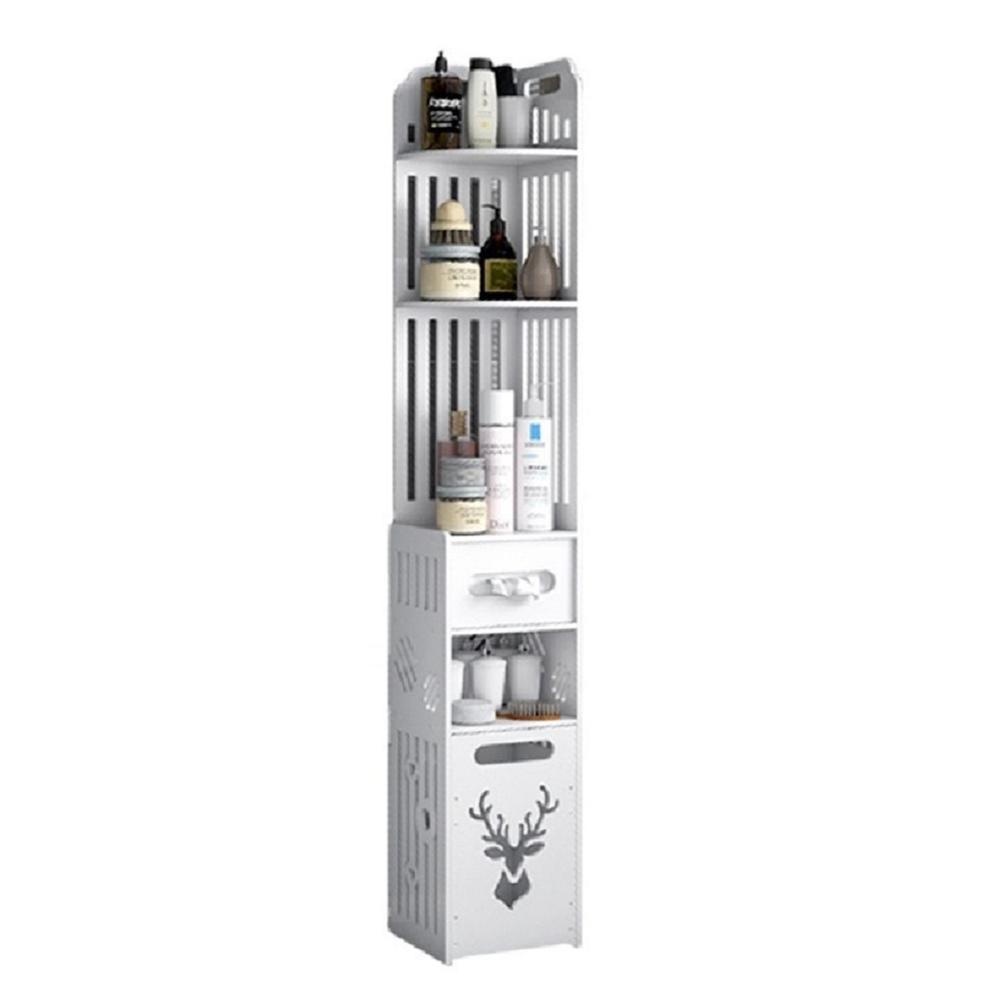 Organizador Estante con Dispensador de Papel para Cocina