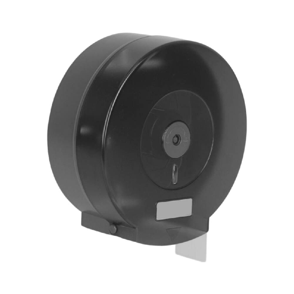 DISPENSADOR DE PAPEL HIGIENICO MODELO JUMBO COLOR NEGRO