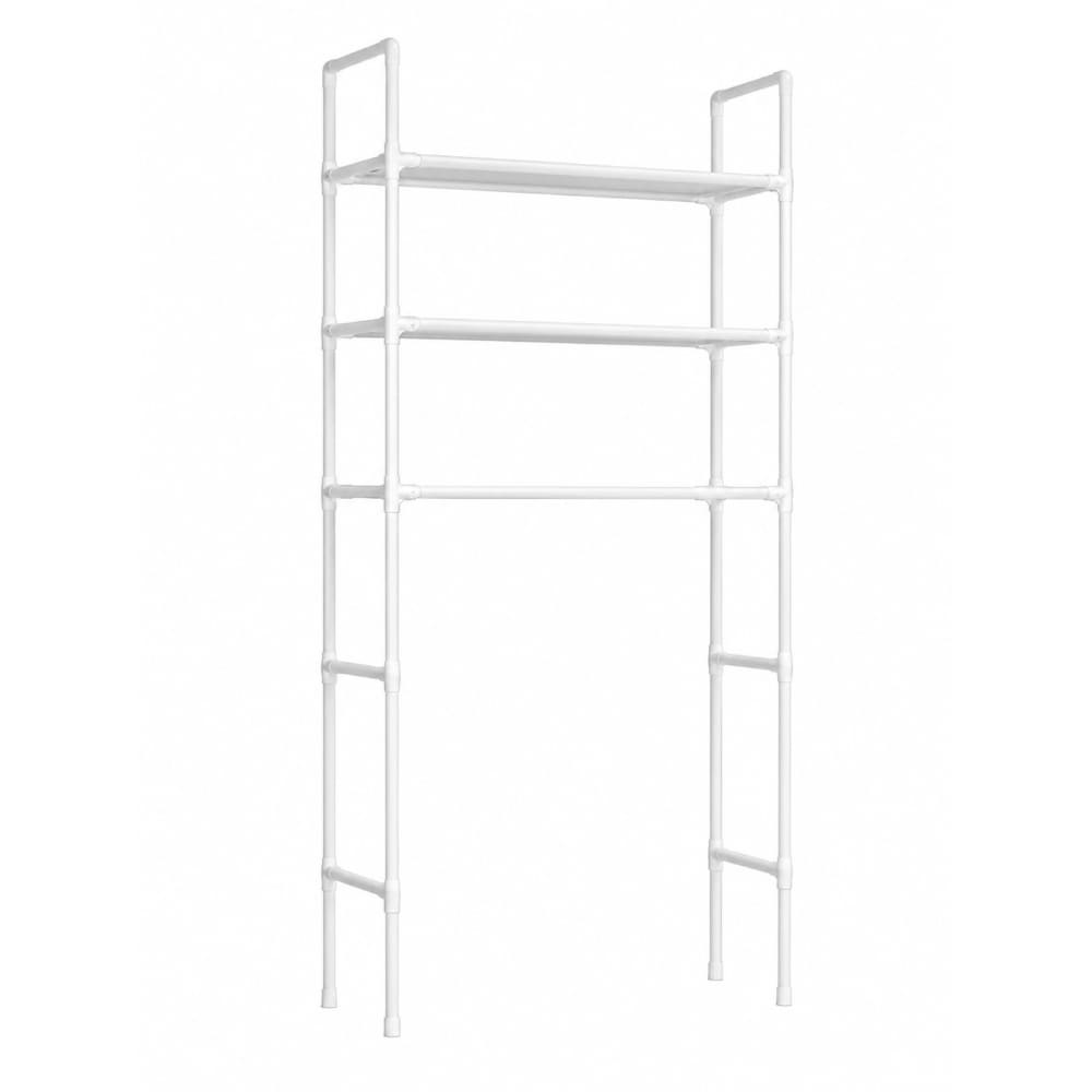 Organizador de Lavanderia 3 Niveles Estante de Lavadora Multifuncional Multifuncional Hogar