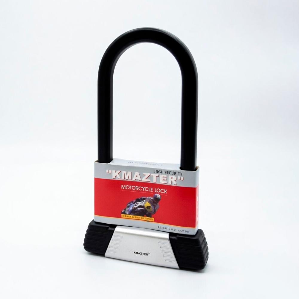 Candado U Kmazter MT82805 170x320mm Alta Seguridad Moto