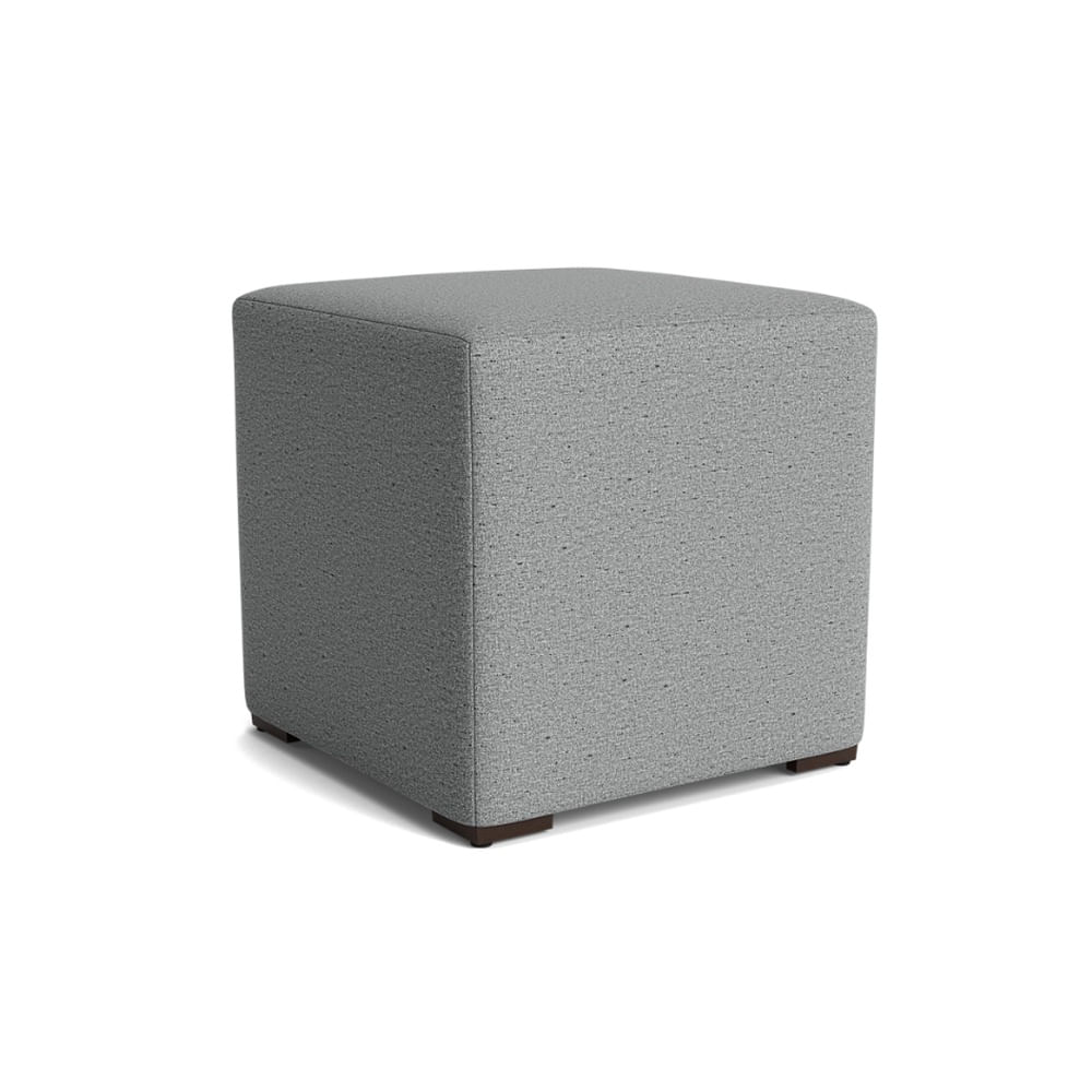 Puff Cubo Gris Fabiani Home