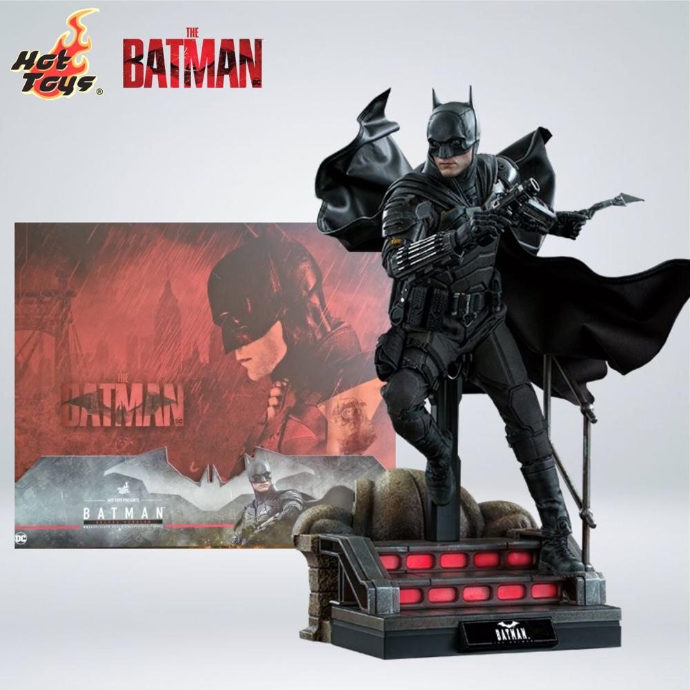 FIGURA BATCYCLE SIXTH SCALE ACCESSORY 16 SET MOVIE THE BATMAN - HOT TOYS