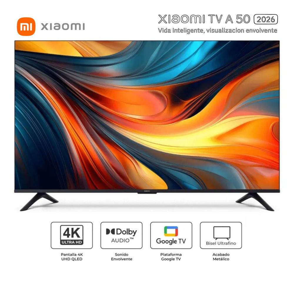 Televisor Smart TV 50'' UHD 4K XIAOMI GoogleTV 2026