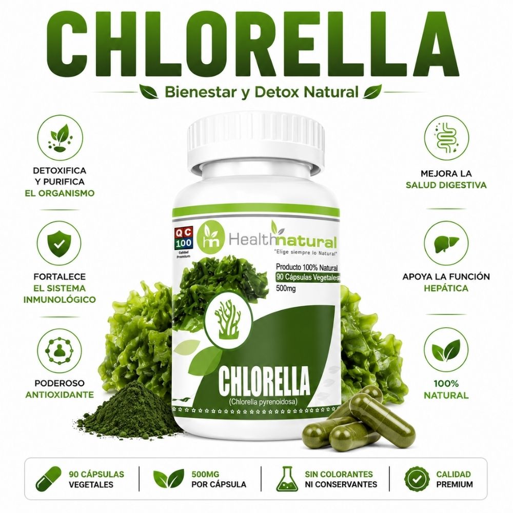 CHLORELLA HEALTHNATURAL 500MG