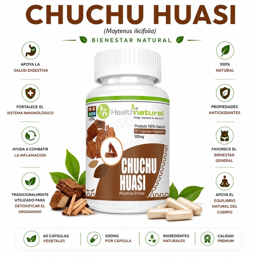 CHUCHUHUASI HEALTHNATURAL 500MG