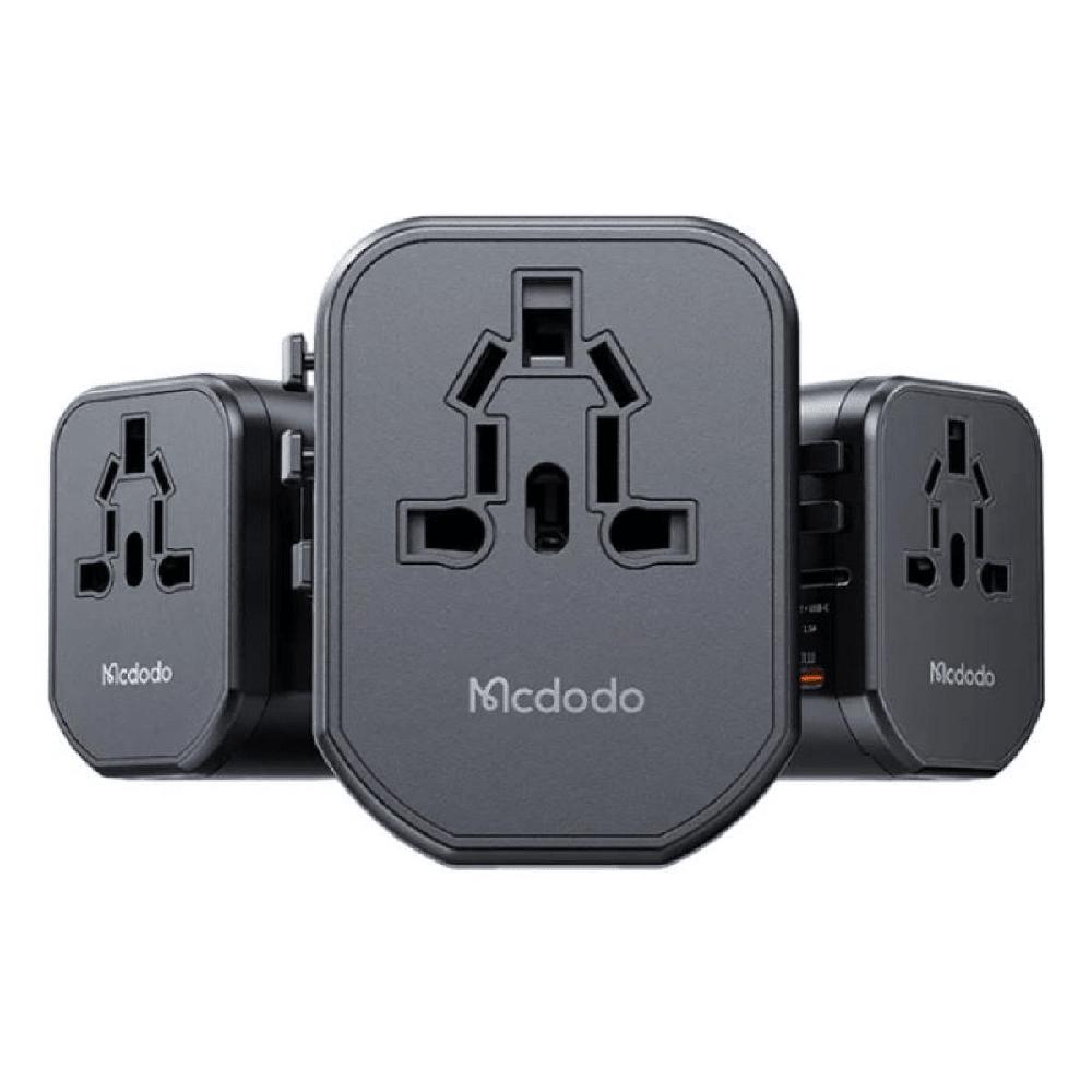 ADAPTADOR DE VIAJE UNIVERSAL MCDODO DE CARGA RÁPIDA 33W CP-4290