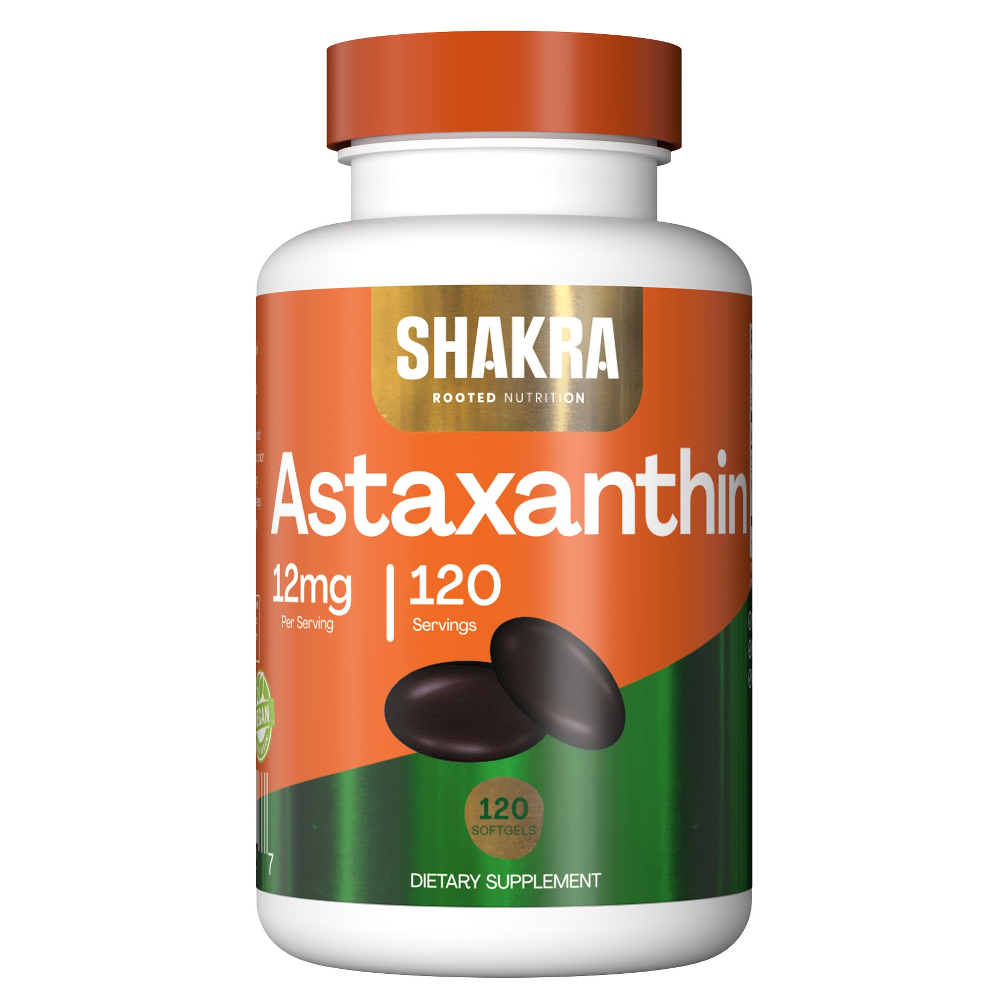 Shakra Astaxantina 120 capsulas gel