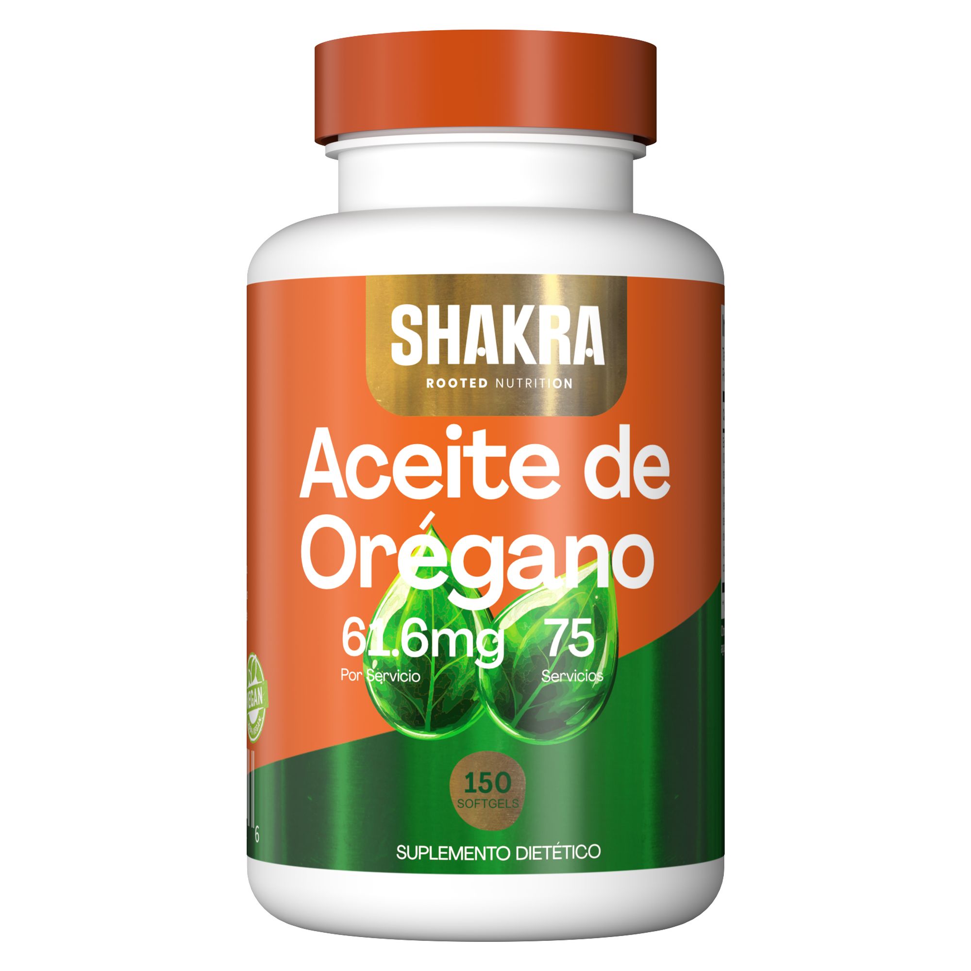Shakra Aceite de Oregano 150 capsulas gel