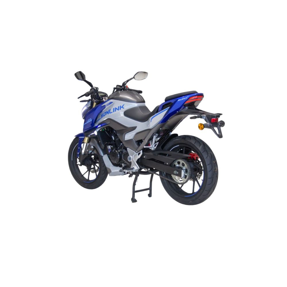 Moto Sonlink Azul SL250 F16 250cc  6 Veloc. 24.5 Hp  Luces Led