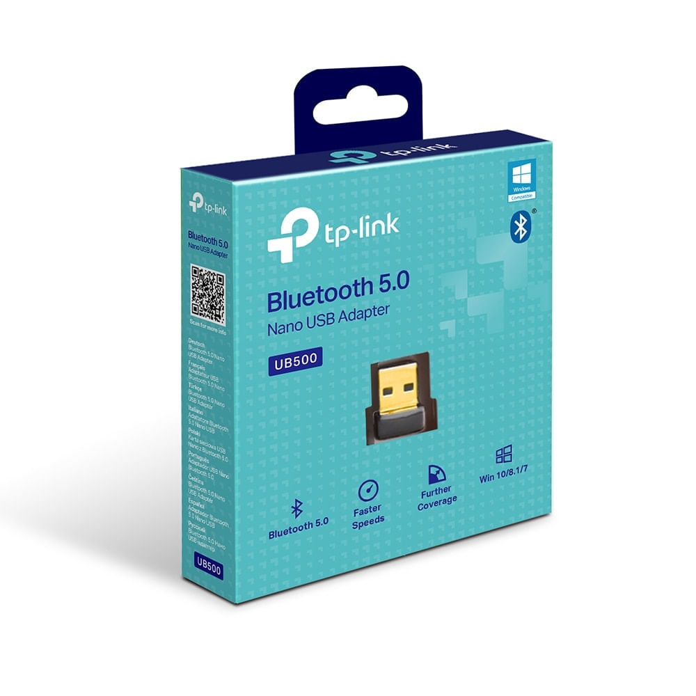 ADAPTADOR NANO USB BLUETOOTH 5.0 UB500 -- 0152502362