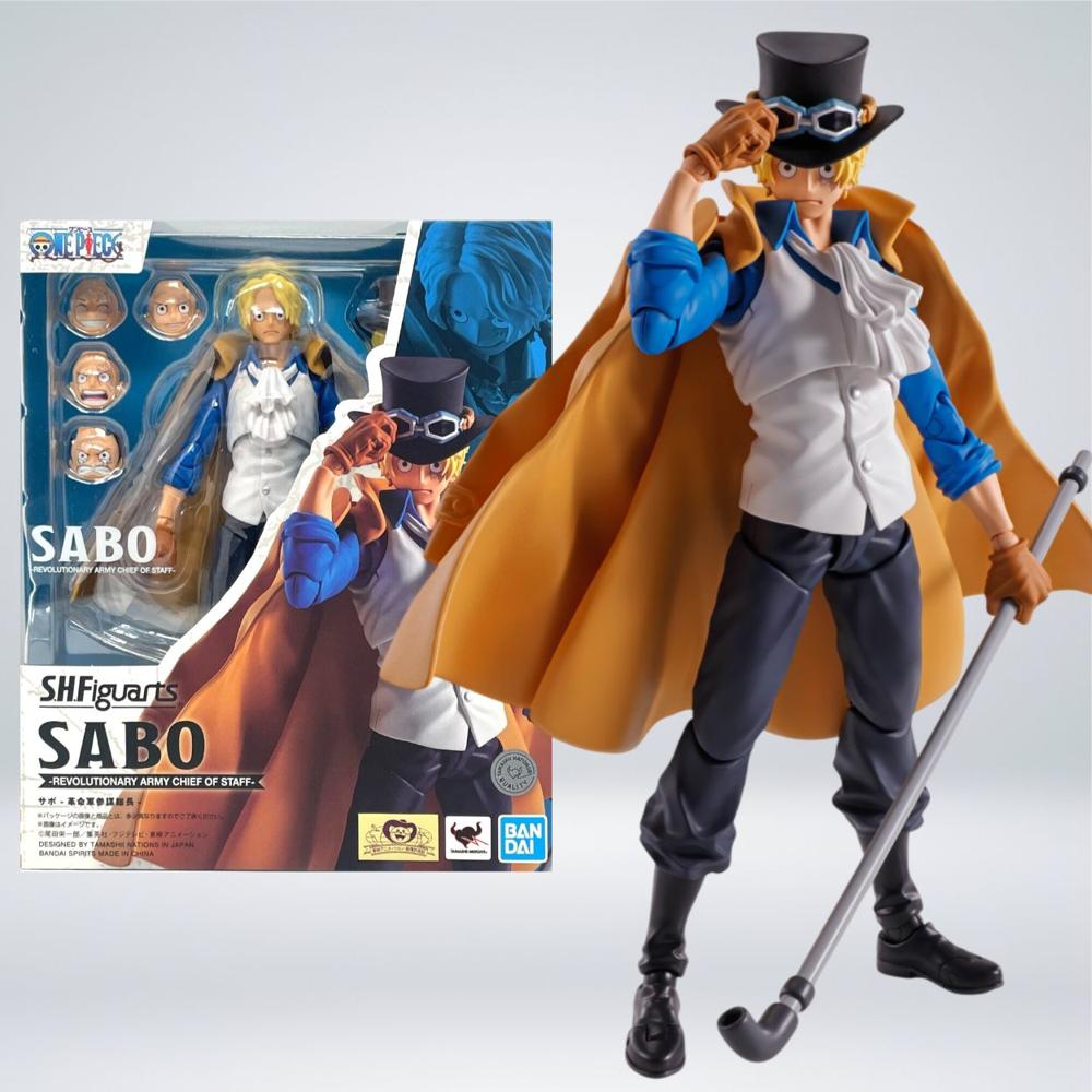 FIGURA SH FIGUARTS ONE PIECE - SABO EJERCITO REVOLUCIONARIO