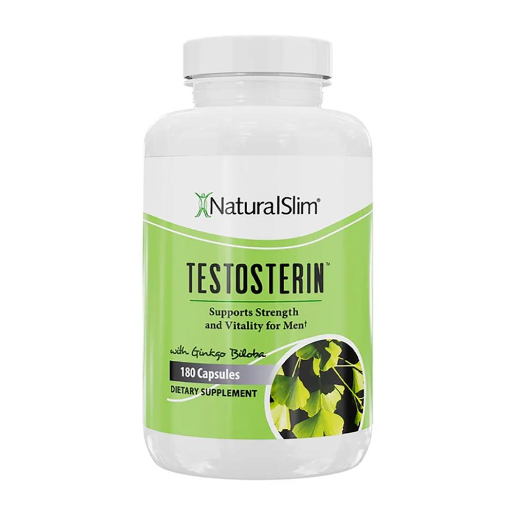 Testosterin 180 cápsulas NaturalSlim USA