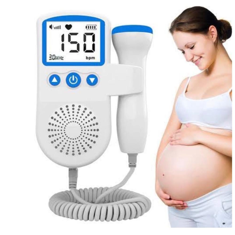 DOPPLER FETAL MEDIDOR DE RITMO CARDIACO COLOR AZUL