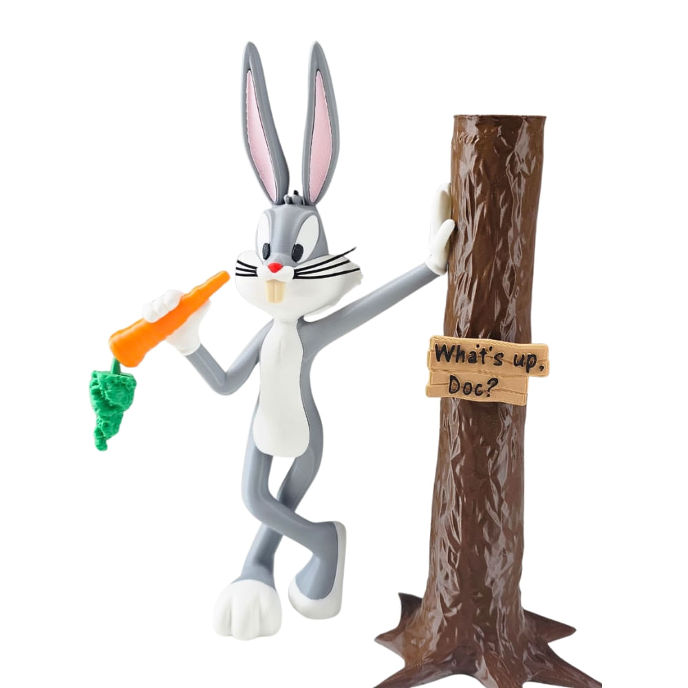 Figura de Bugs Bunny Fan Art Pieza de Colección