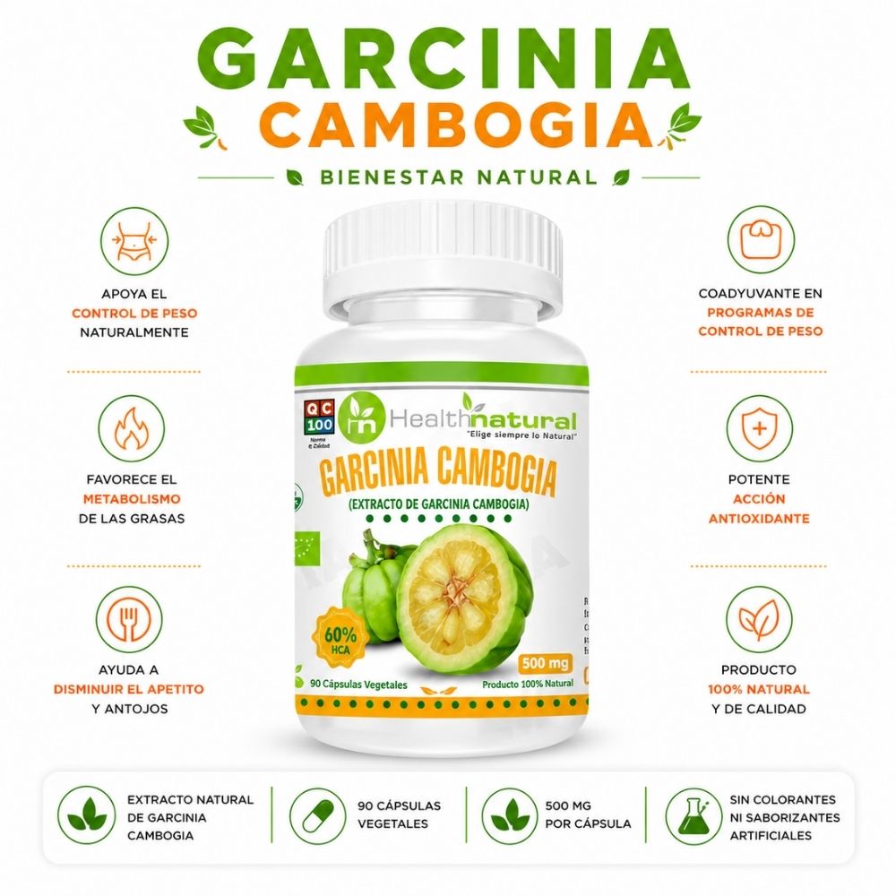 GARCINIA CAMBOGIA HEALTHNATURAL 500MG