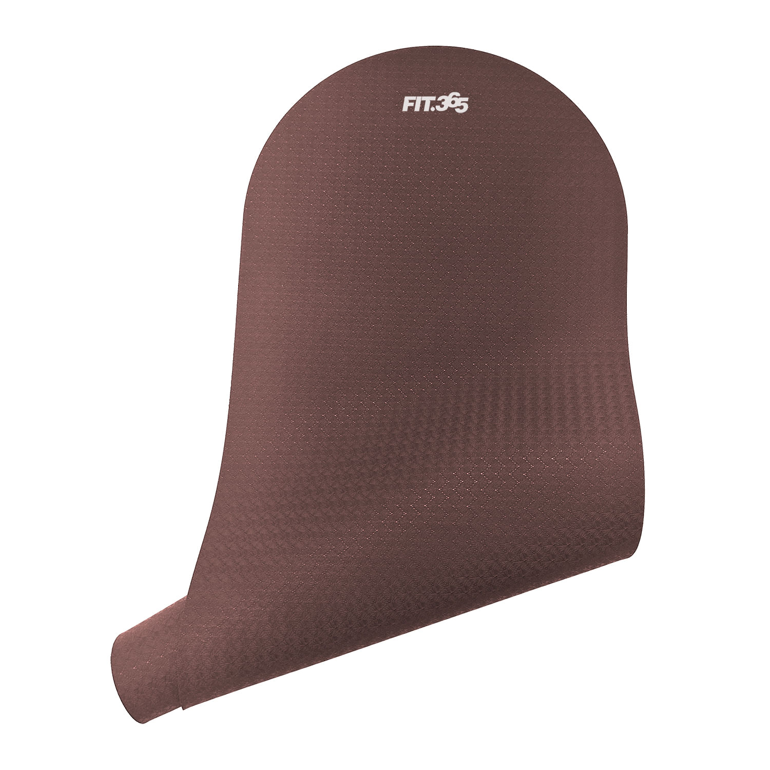 Mat De Yoga Pvc Con Textura 6Mm Fit.365 Marrón
