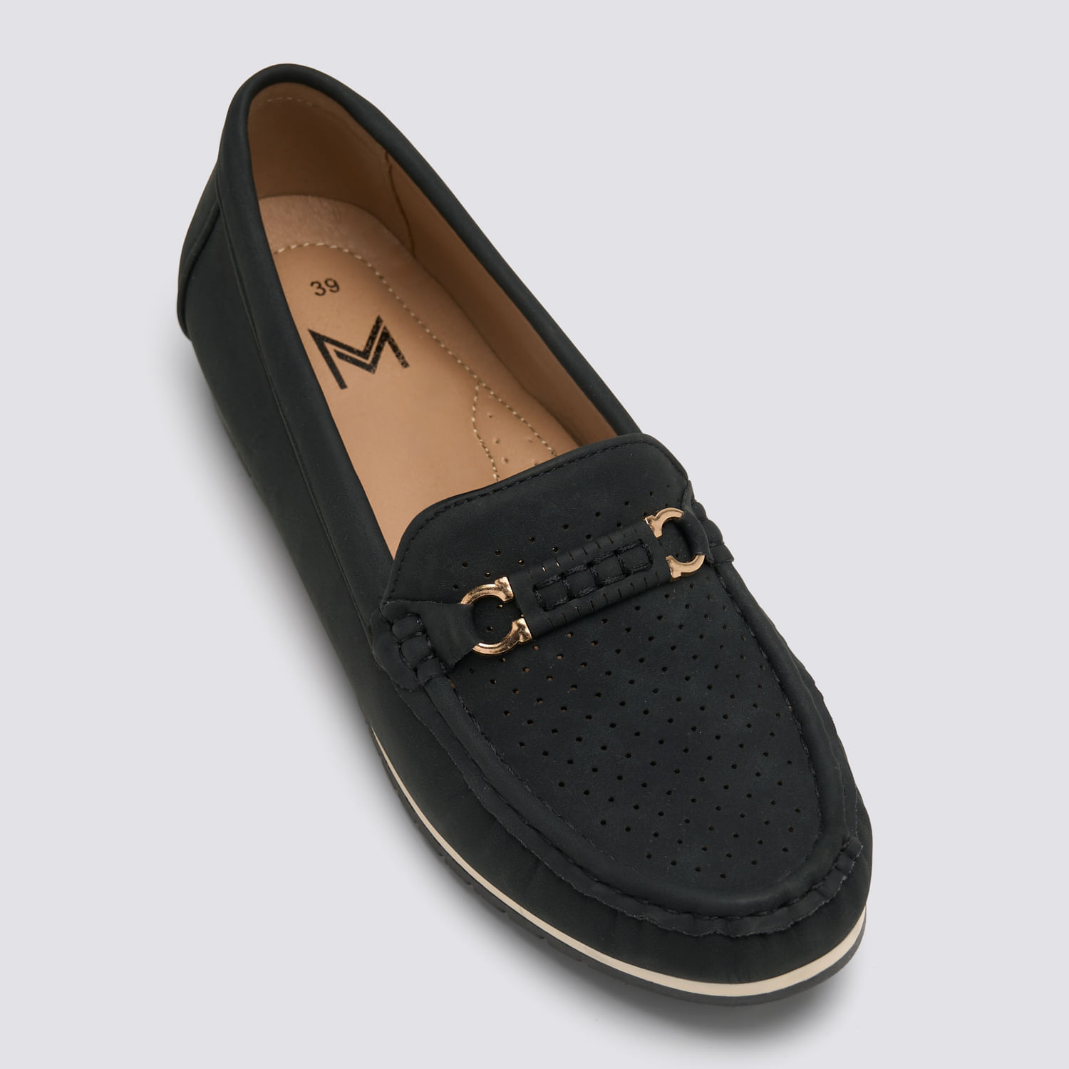 Zapatos De Vestir Negro Mujer Mocpu Madison 40