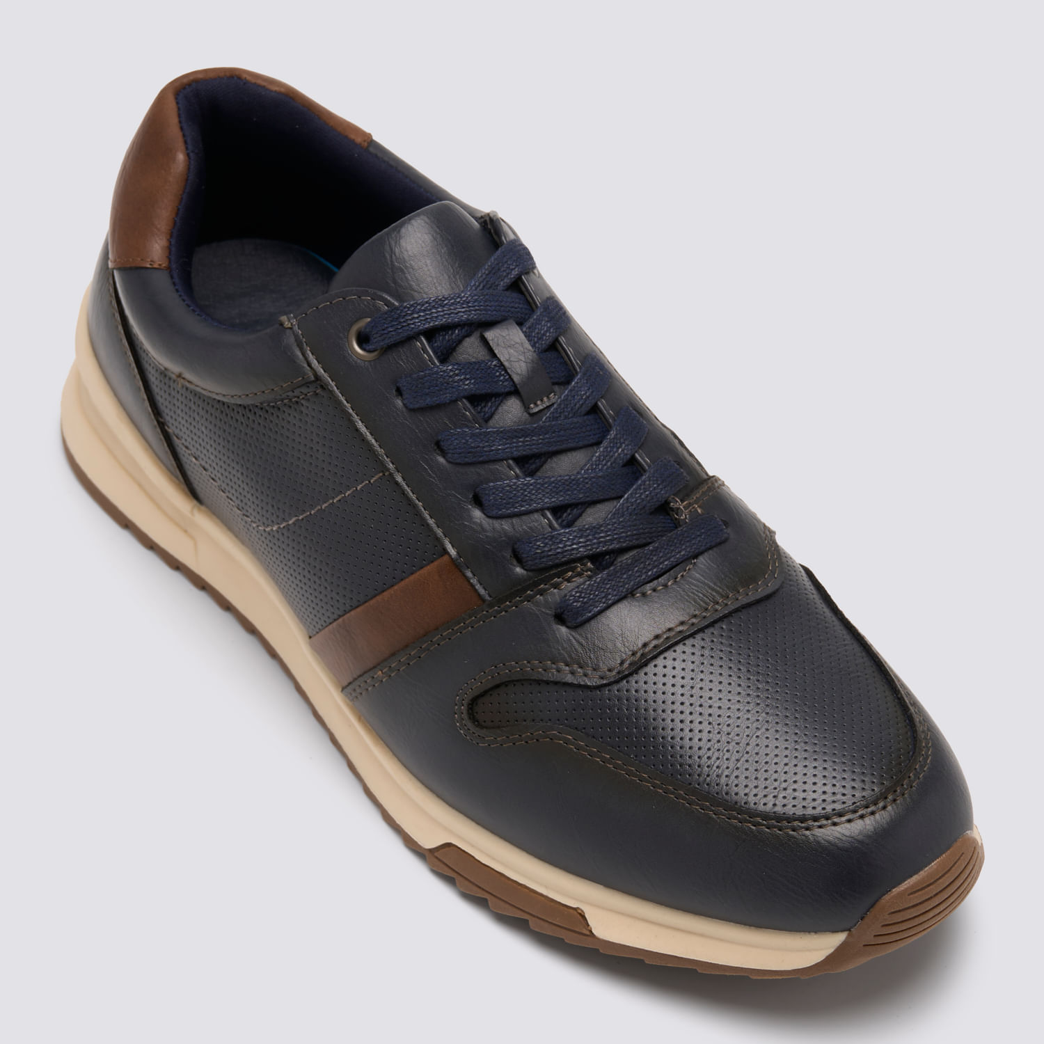 Zapatos De Vestir Azul Hombre Linea Madison 41