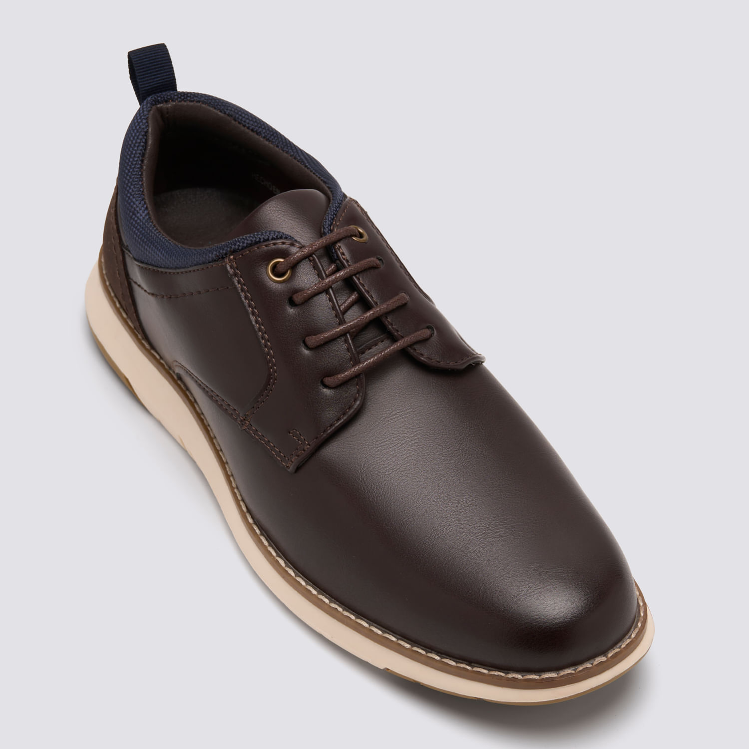 Zapatos De Vestir Marron Hombre Patch Madison 39