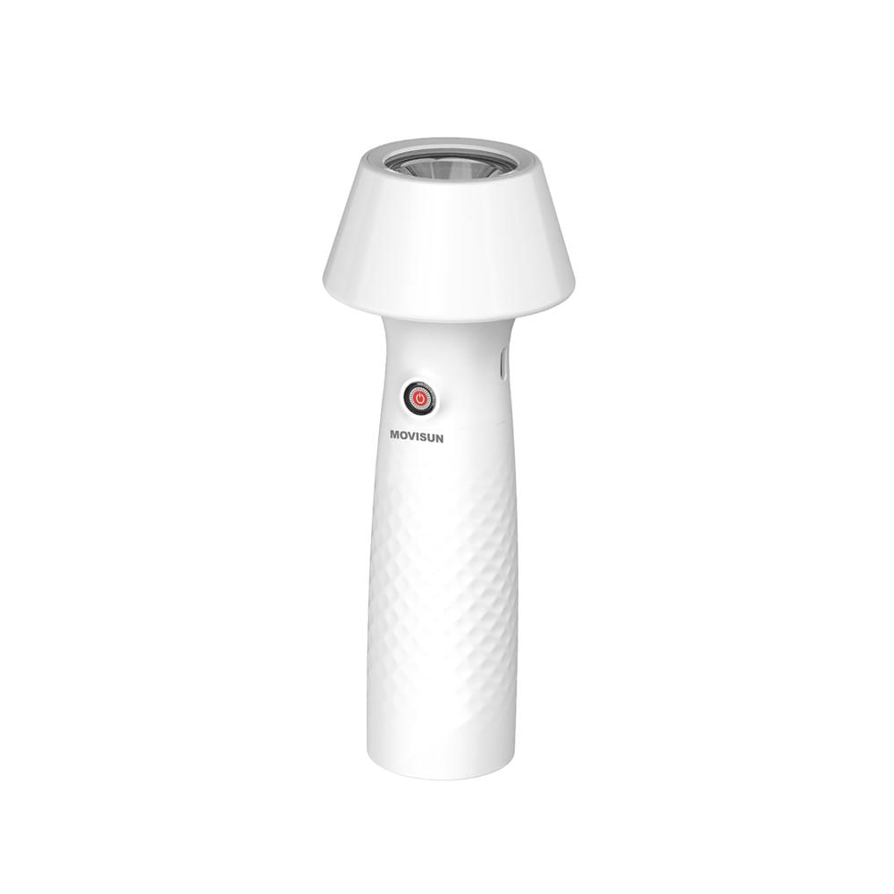 Linterna LED Recargable MOVISUN Light M02 - 110 lm - Luz cálida - BLANCO