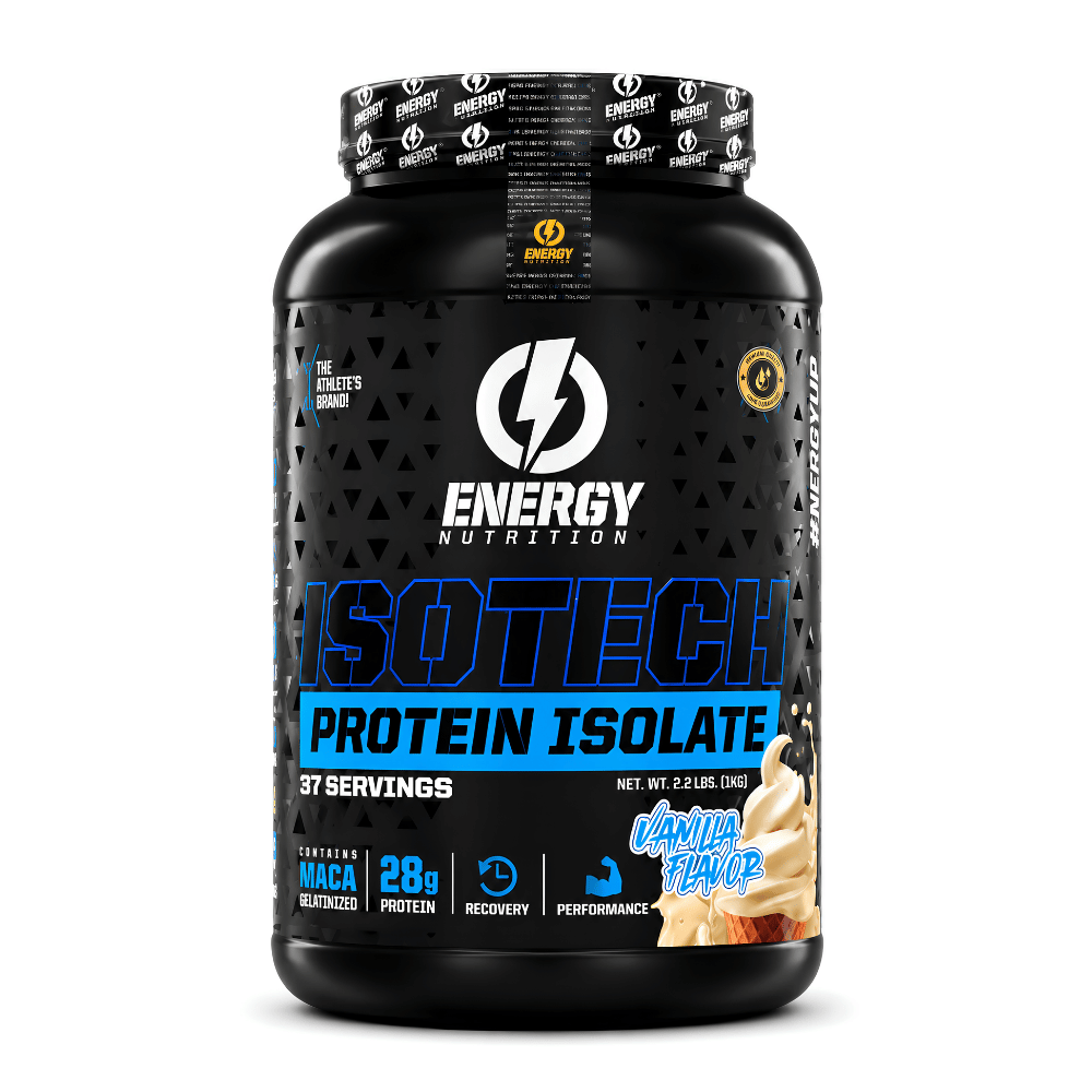 Proteína Isolatada Isotech 1 kg - Vainilla - Energy Nutrition