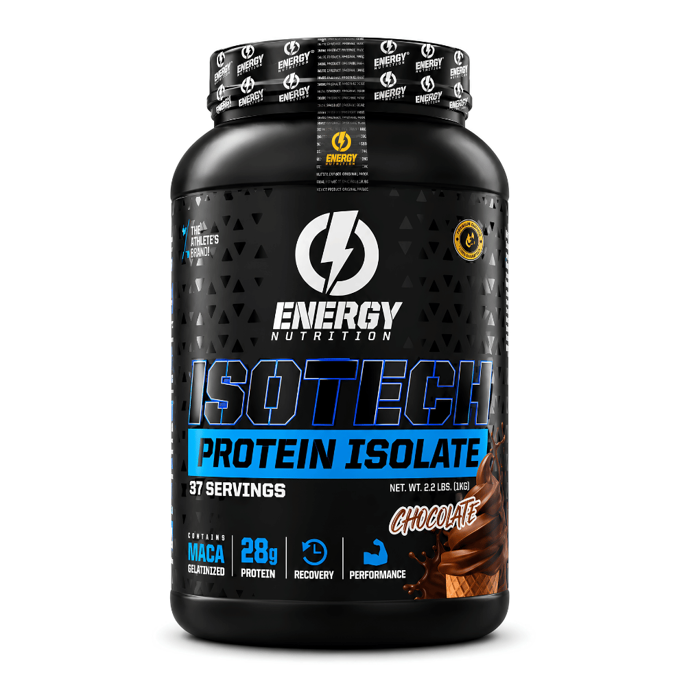 Proteína Isolatada Isotech 1 kg - Chocolate - Energy Nutrition