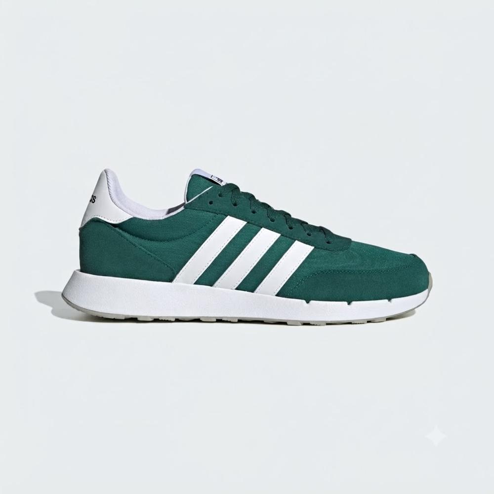 Zapatillas Urbanas para Hombre Adidas Run 60s 2.0 H00354 Verde Talla 44