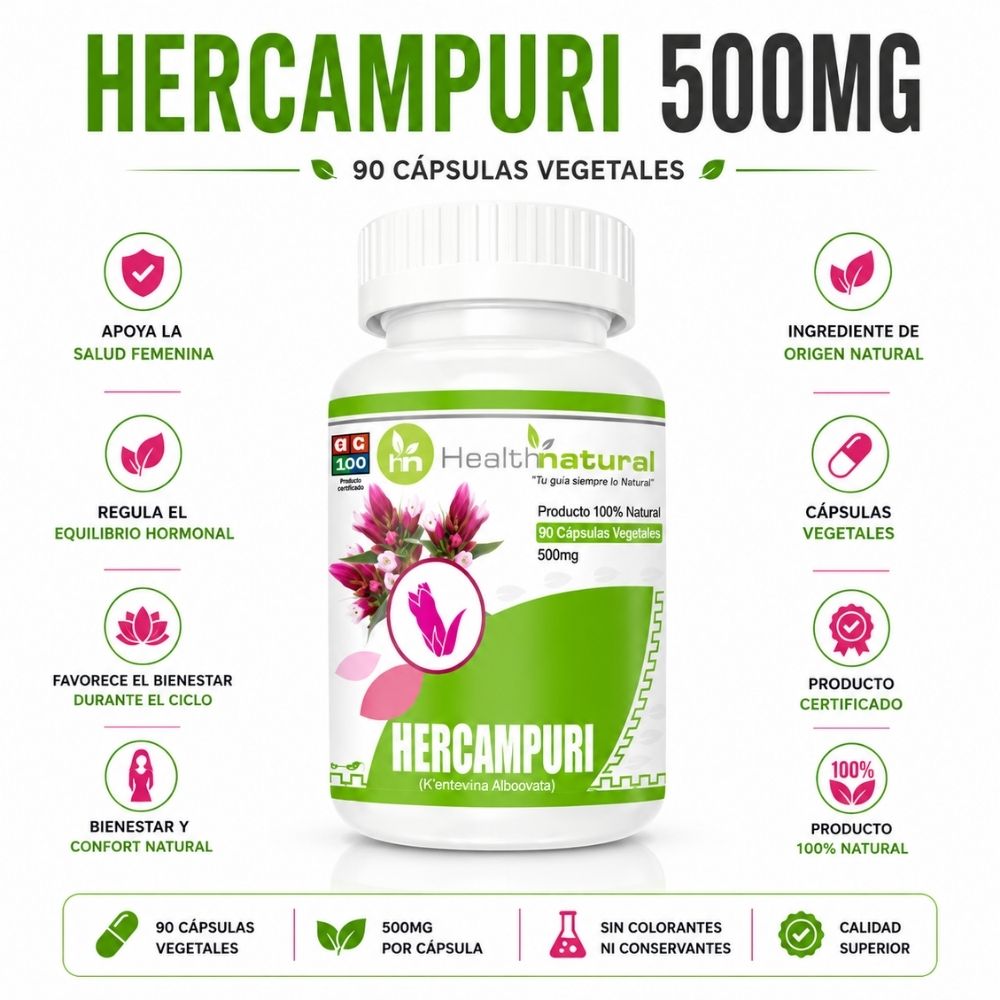 HERCAMPURI HEALTHNATURAL 500MG