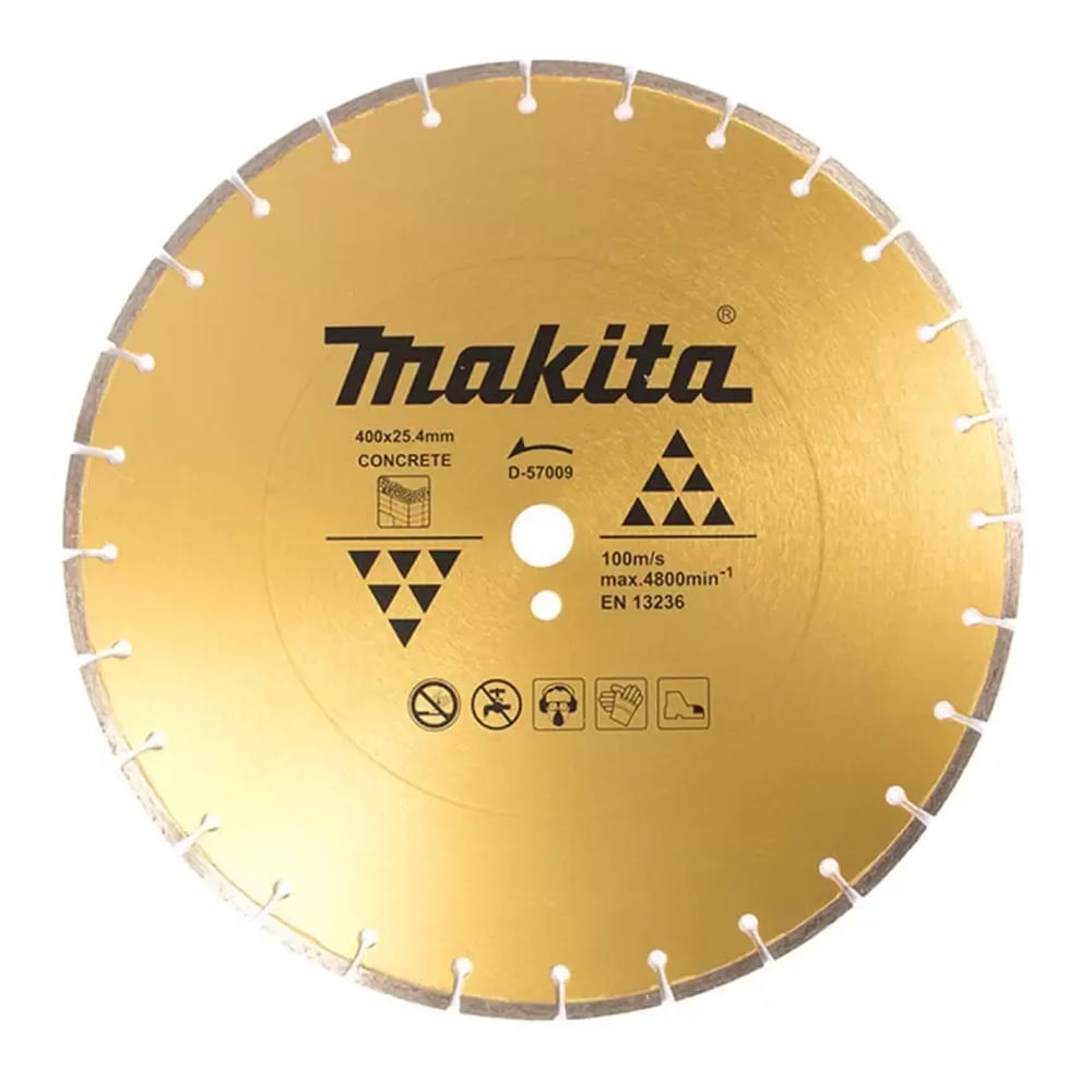 Disco Diamantado Segmentado Makita D-57009 16" Corte Seco
