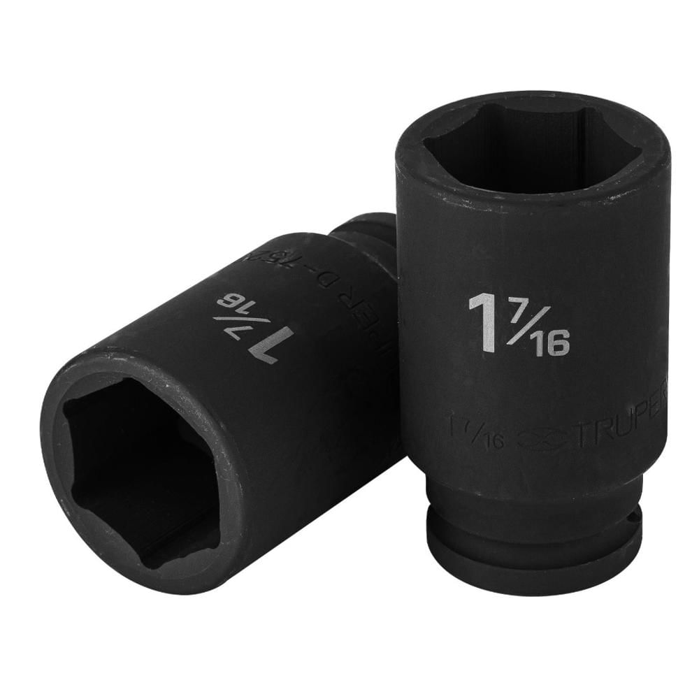 Dado Largo de Impacto 1-716 6 Puntas Cuadro 34 TRUPER 12441