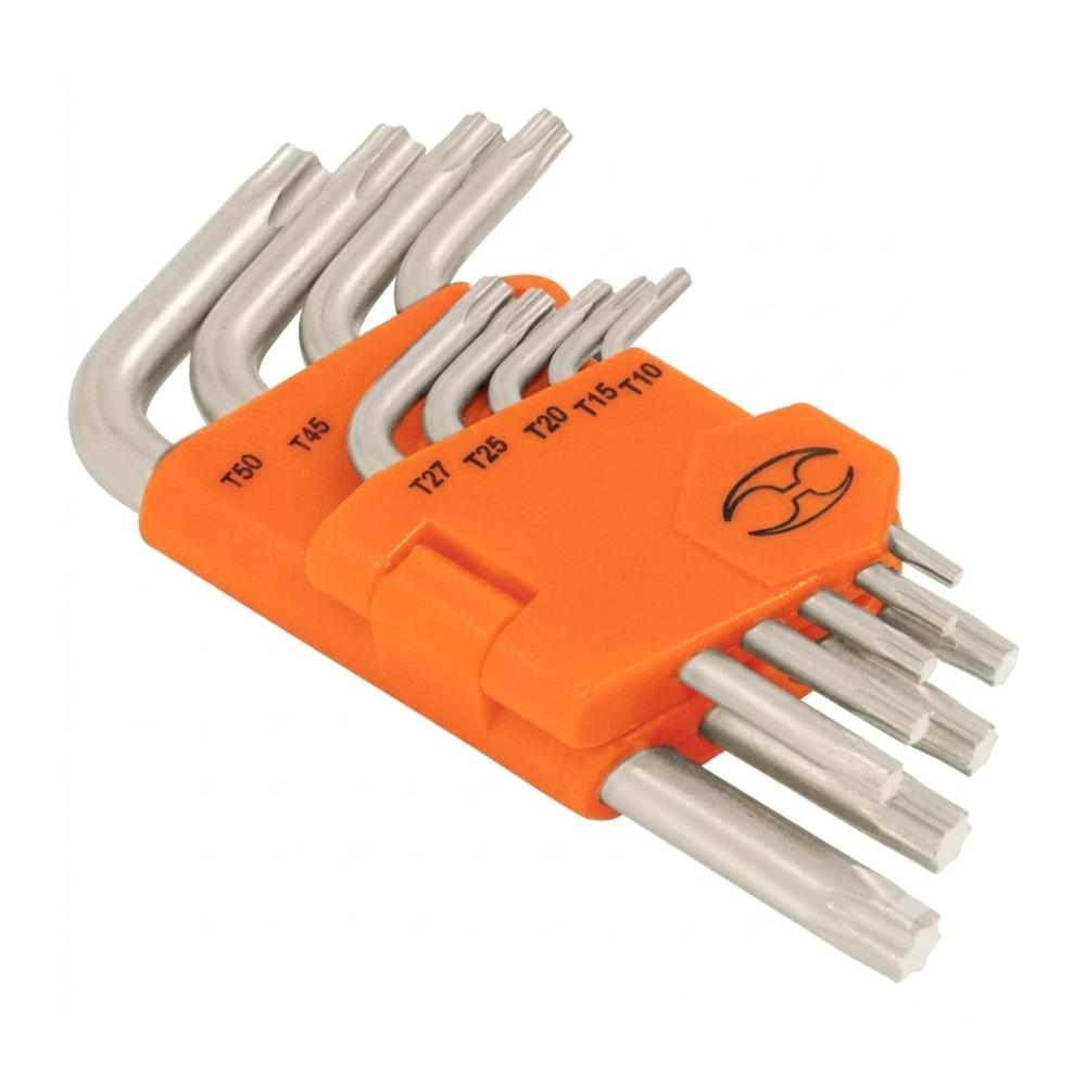 Llaves Torx 9pzas Largas Con Organizador Truper 13647