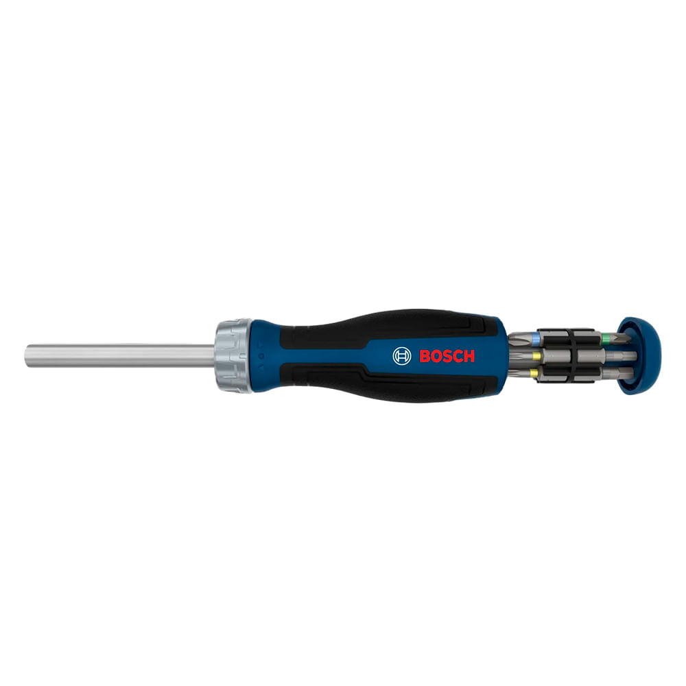 Destornillador Punta Ratchet + 12 bits