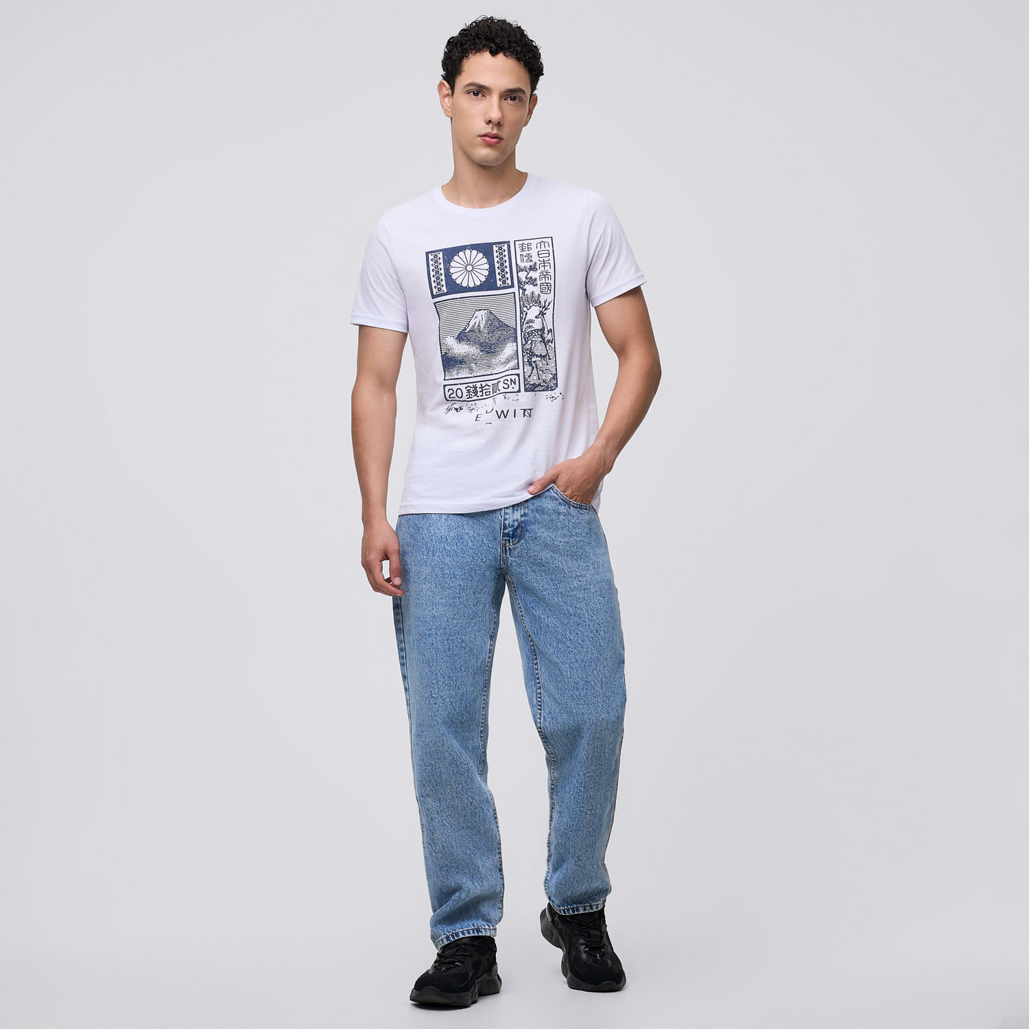 Jean Hombre Rusty Hypnotic Celeste Talla 30