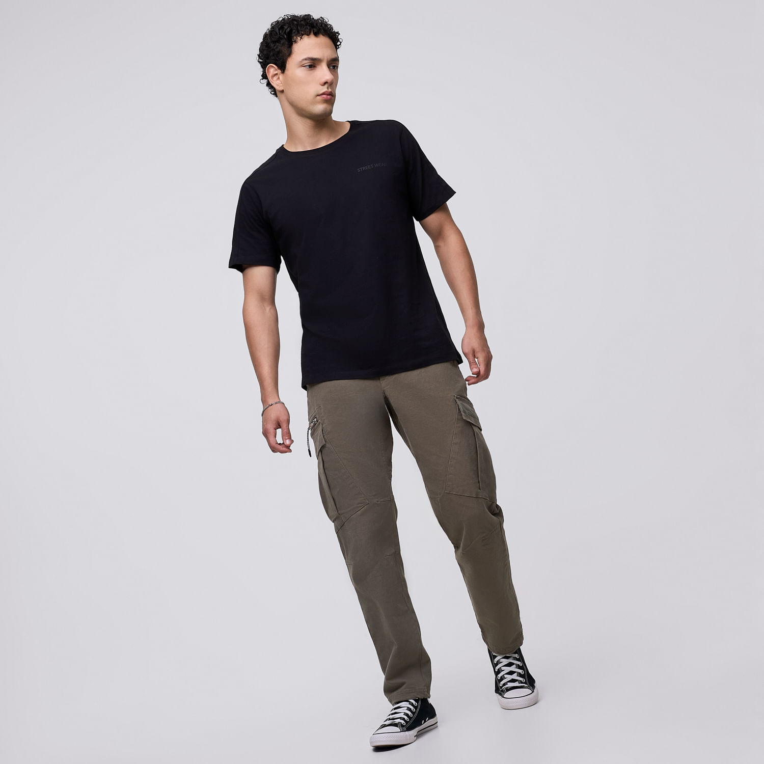 Pantalón Jogger Hombre New Side Pocket Hypnotic Verde Talla 30