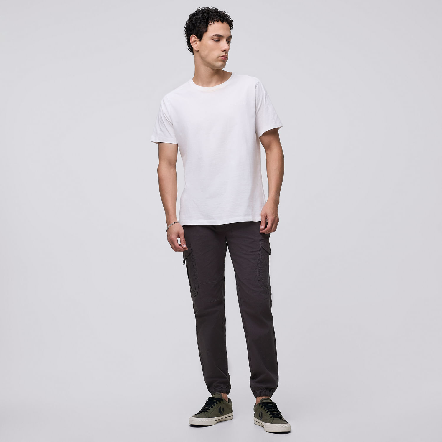 Pantalón Jogger Hombre Cargo Rip Hypnotic Gris Talla L