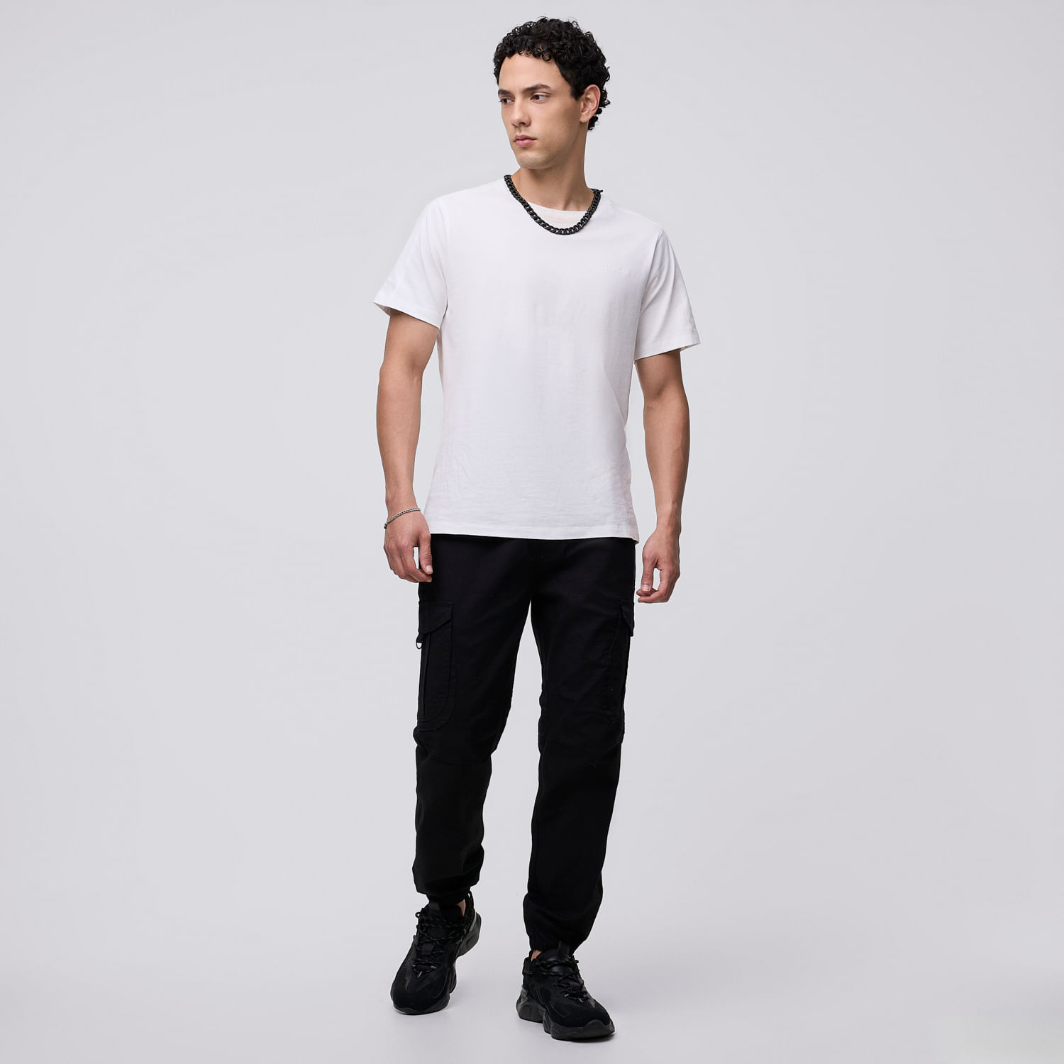 Pantalón Jogger Hombre Cargo Rip Hypnotic Negro Talla XL