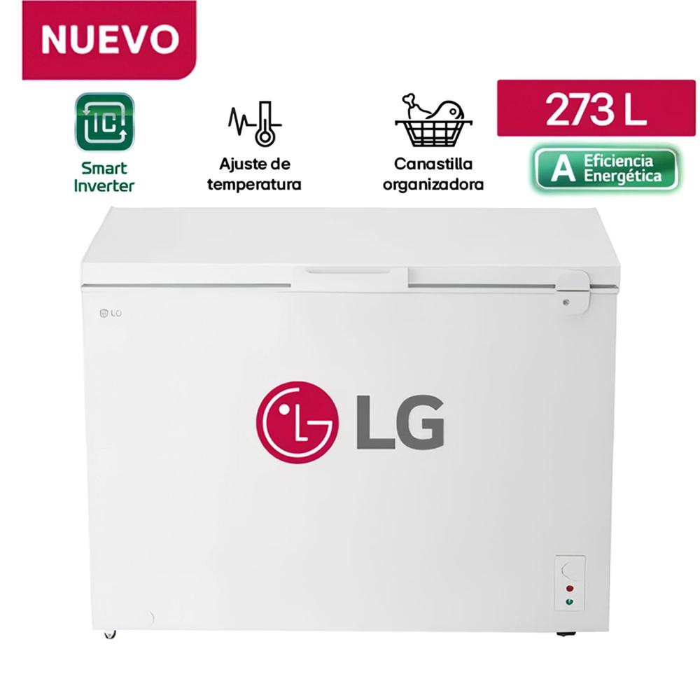 Congelador con llave y Compresor Smart Inverter 273 Litros GC30BGW