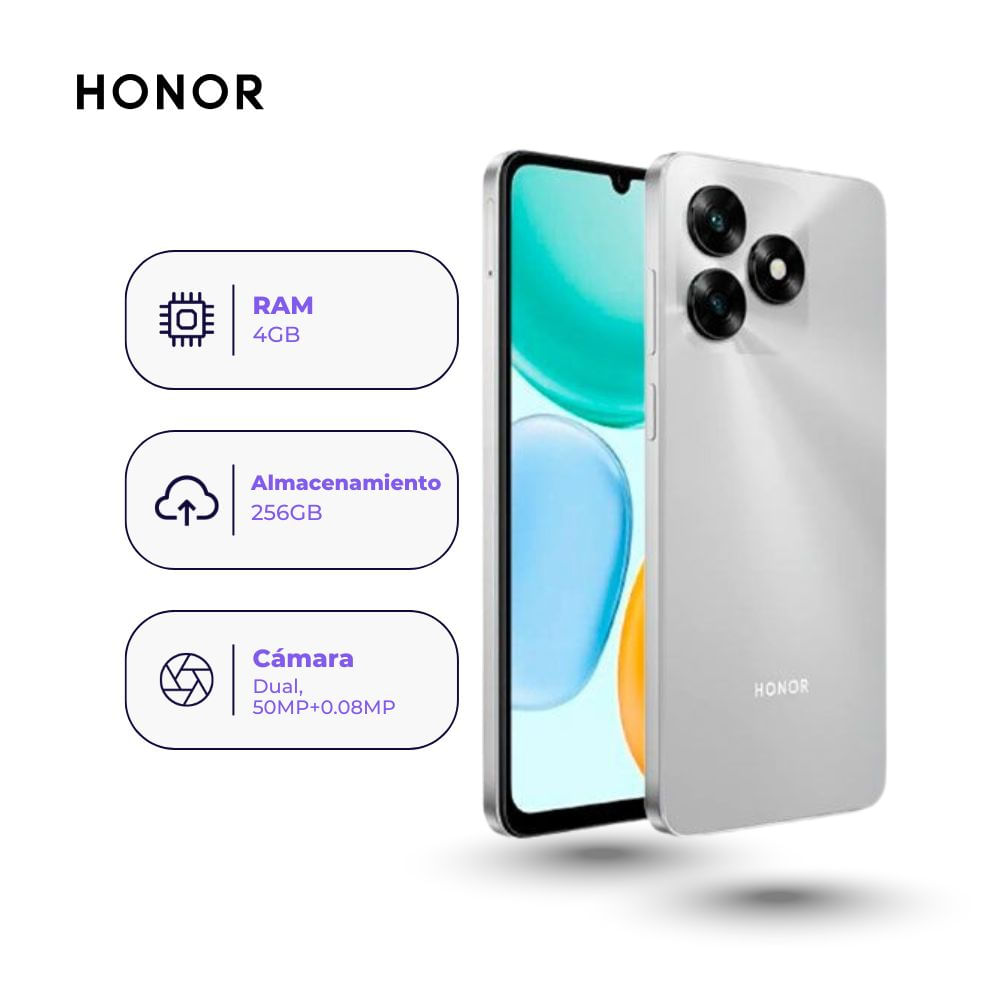 Honor X5c Plus 256GB 4GB Ram Silver