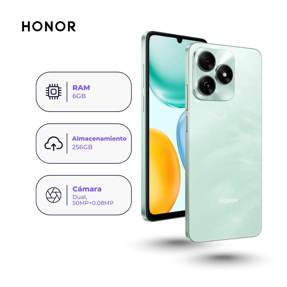 Honor X5c Plus 256GB 6GB Ram Color Azul