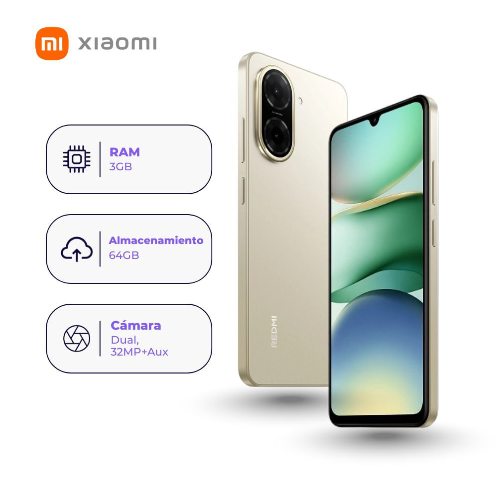 Xiaomi Redmi A5 4G 64GB 3GB Ram Dorado