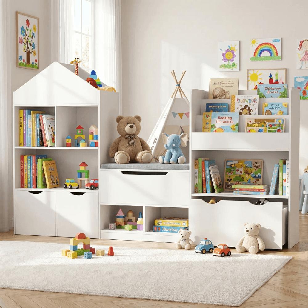 Estantería Organizador Infantil Valina Blanco Nice Home