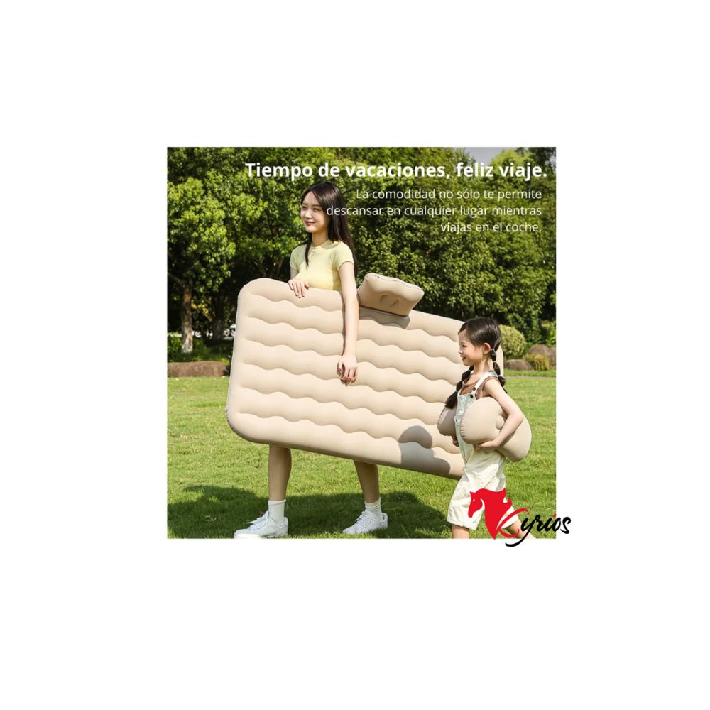 COLCHON INFLABLE MAS 2 ALMOHADAS
