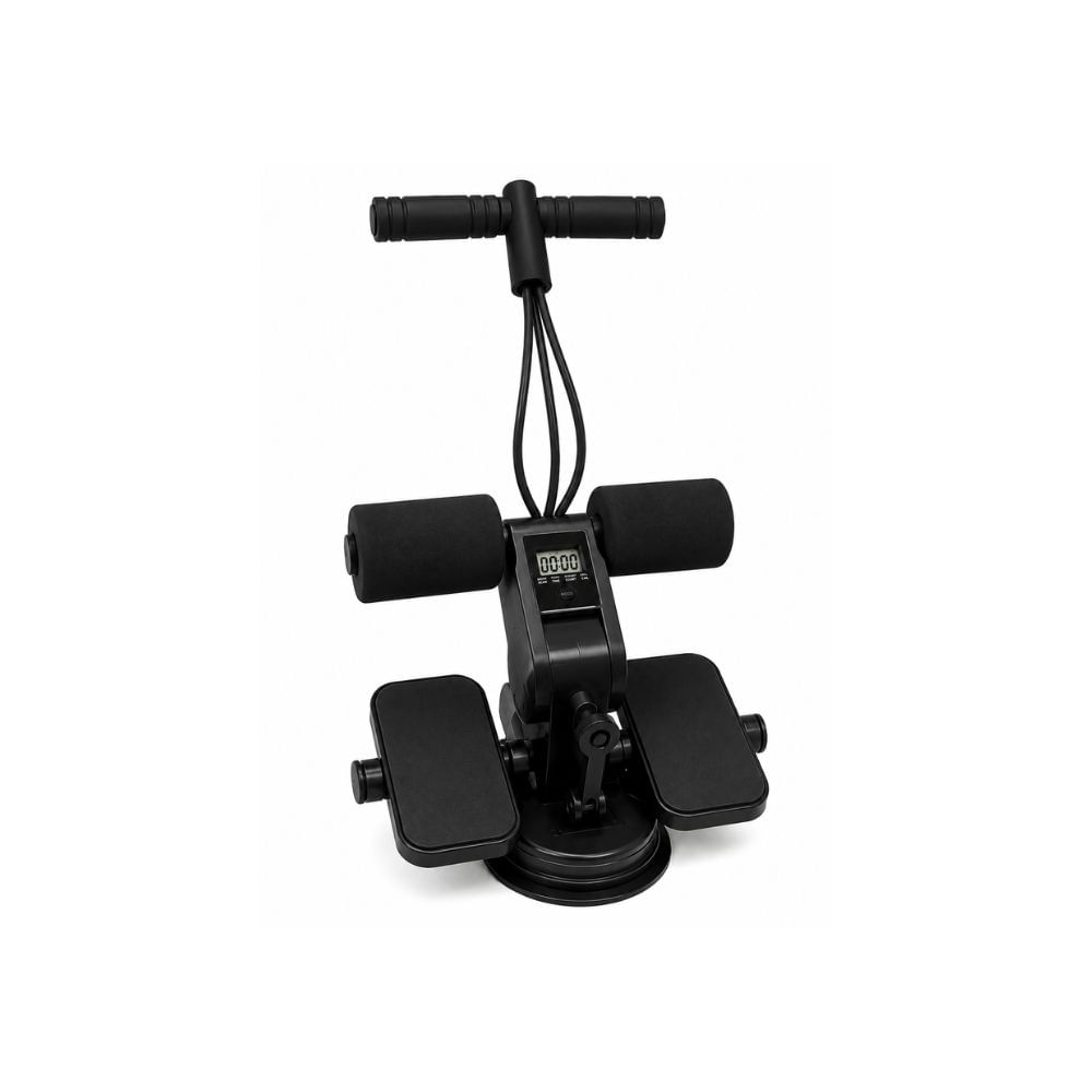 SOPORTE ABDOMINAL Y LIGAS DE RESISTENCIA COLOR PLOMO