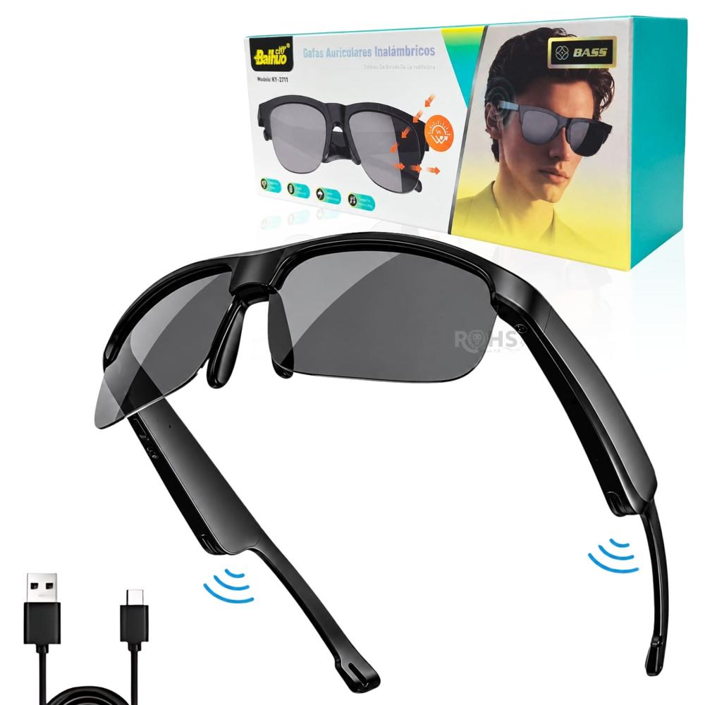 Lentes De Sol Con Bluetooth 5.4 Unisex