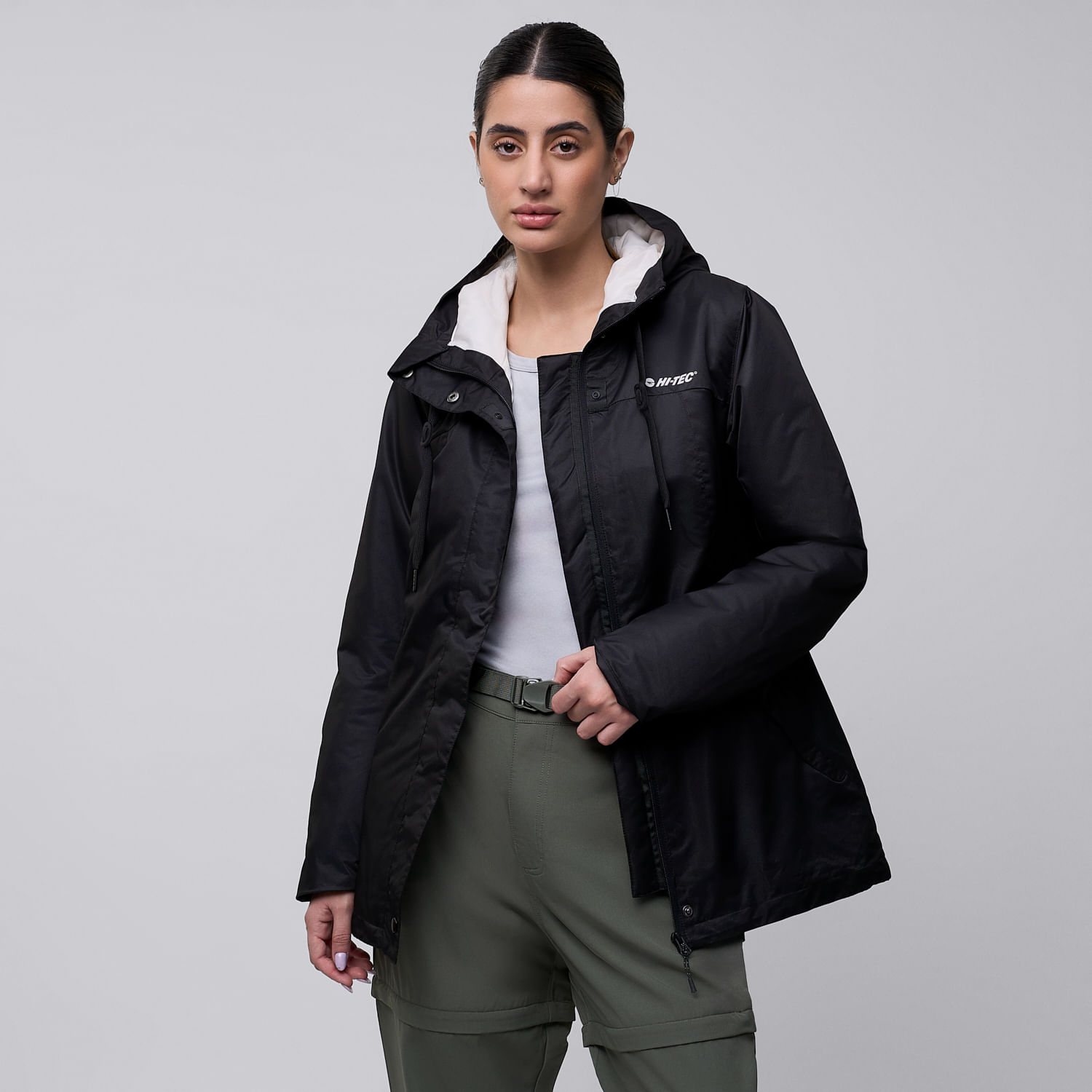 Casacas Deportivas Mujer Hi-tec Mountain Negro S