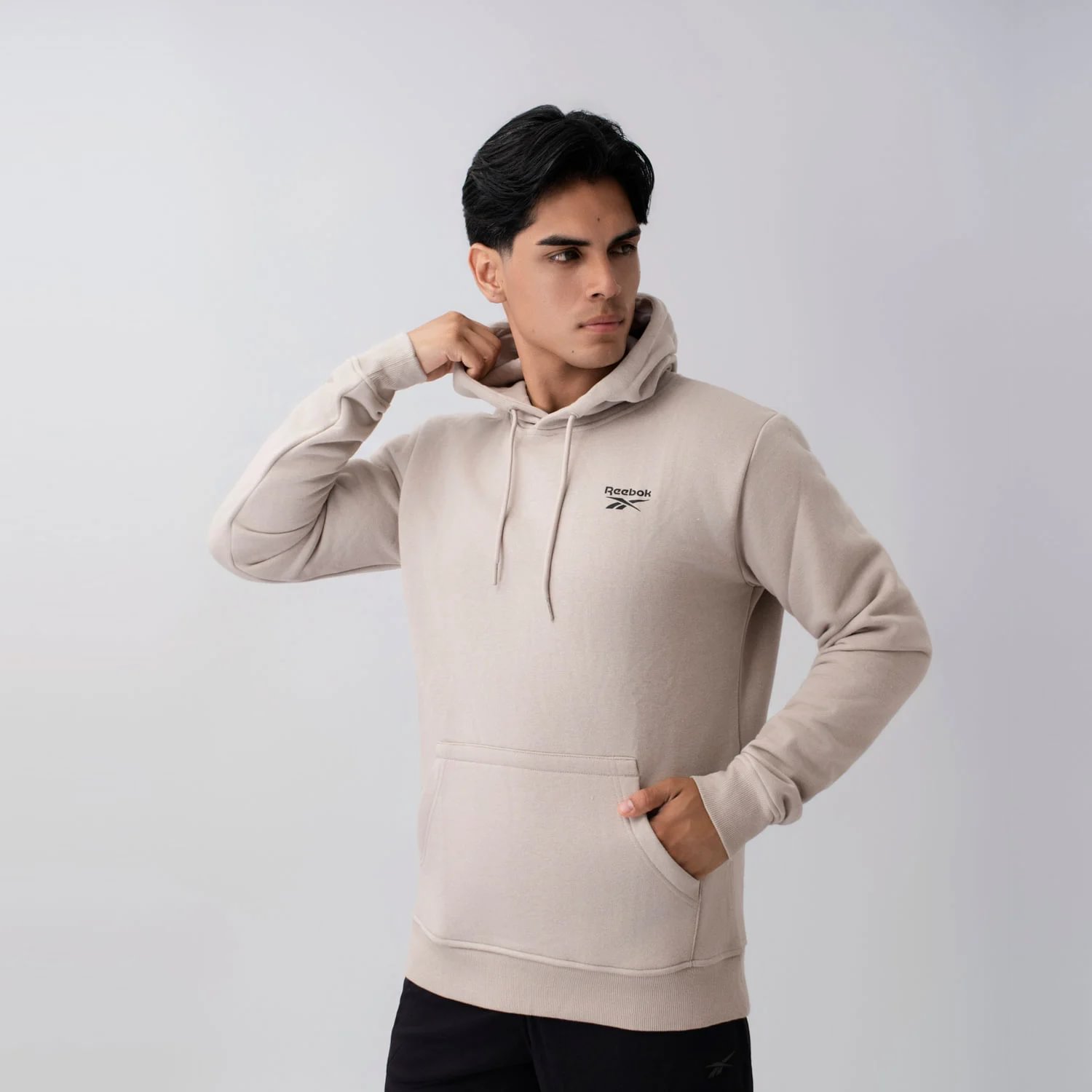 Polera Deportiva Reebok Beige Hombre Appcl095 S
