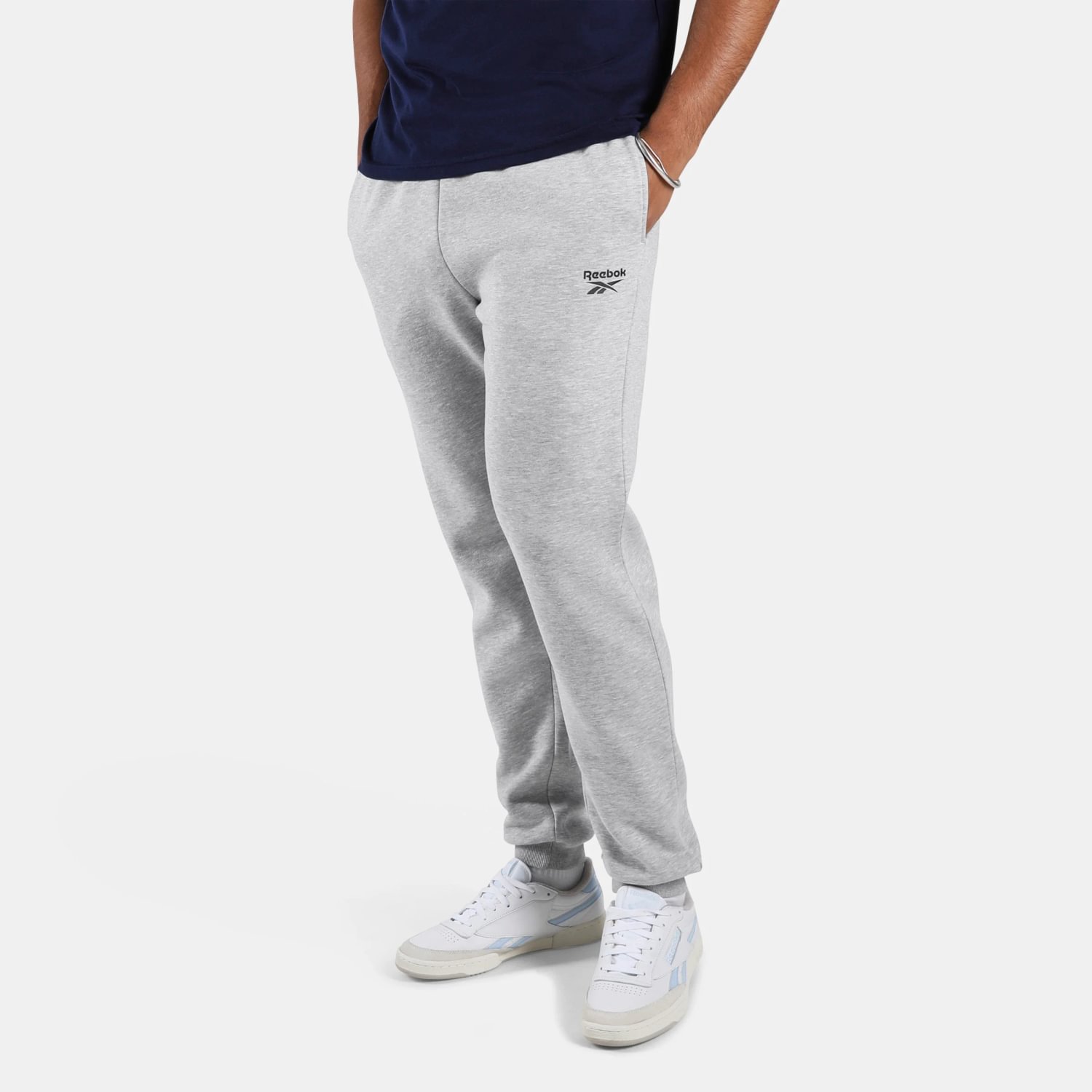 Pantalon De Buzo Reebok Gris Hombre Appcl058 L