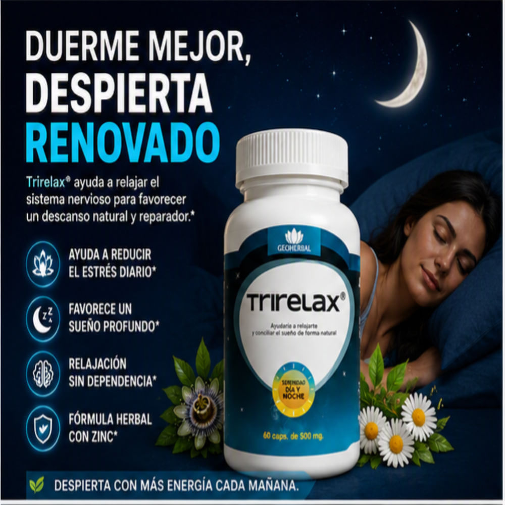 TRIRELAX RELÁJATE DUERME MEJOR Y DESPIERTA RENOVADO